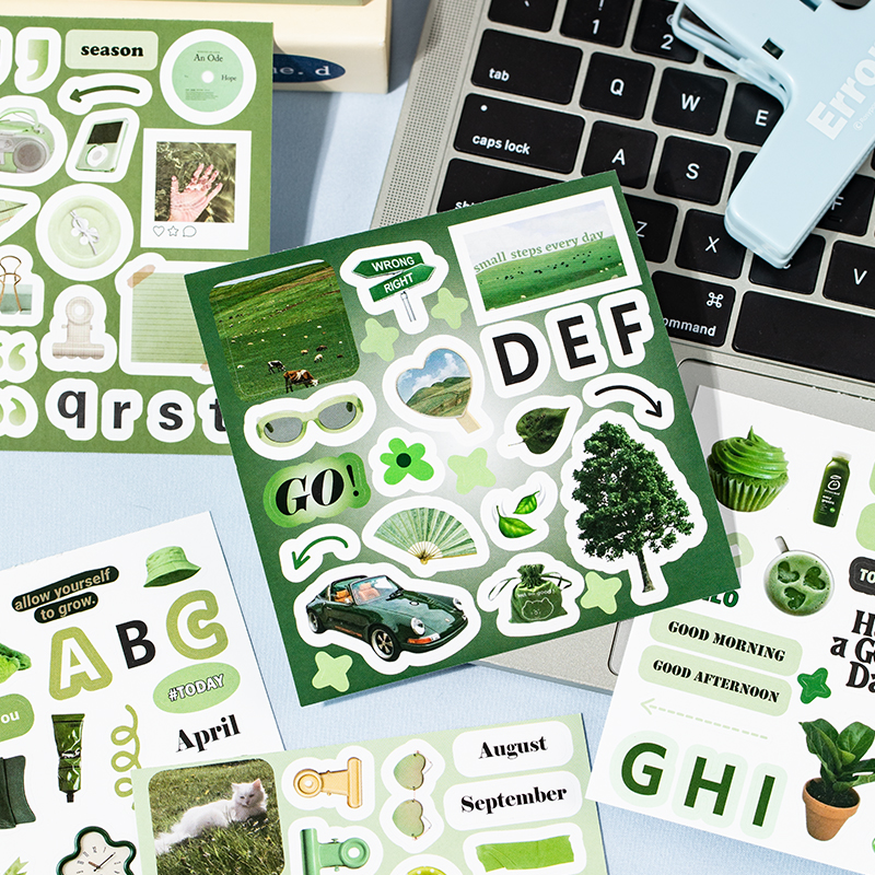 「Daily Notes」Sticker Book Collection