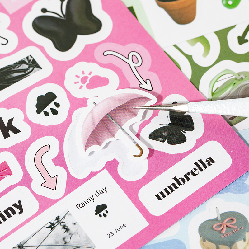 「Daily Notes」Sticker Book Collection