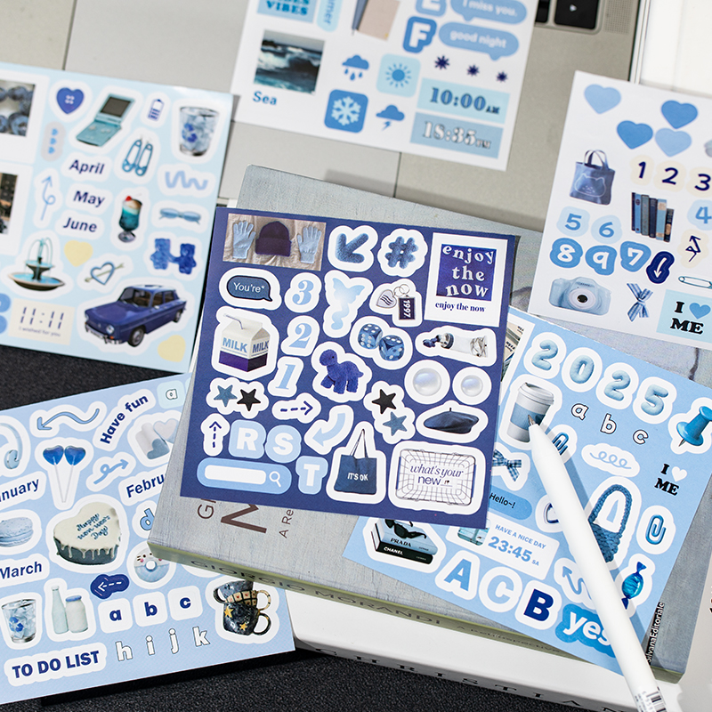 「Daily Notes」Sticker Book Collection
