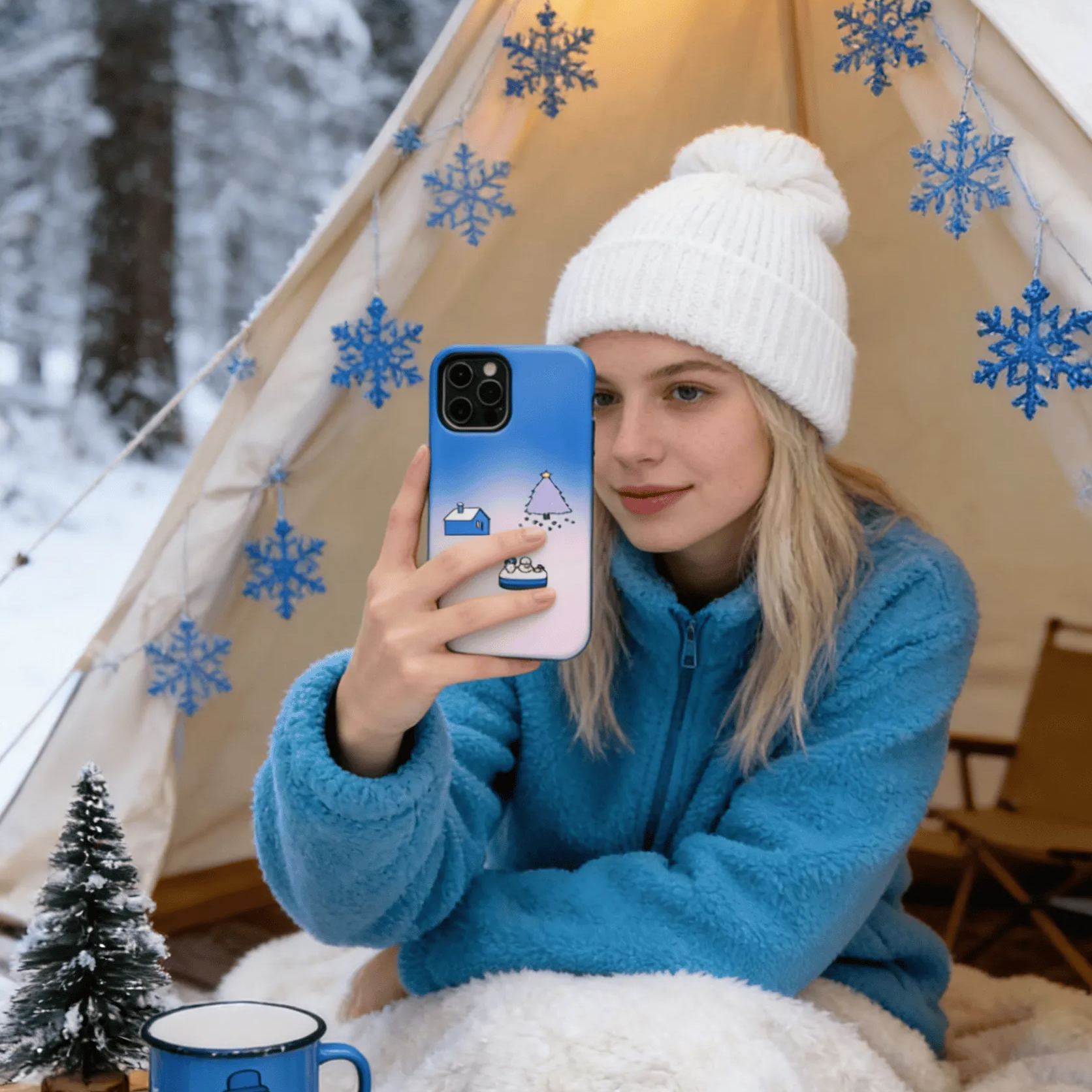 Winter Snow Scene