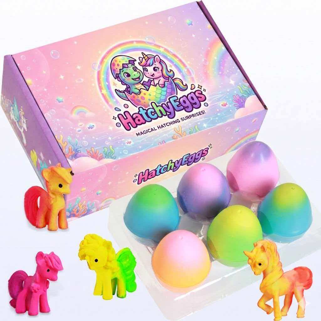 Hatching Surprise Eggs 6 pack