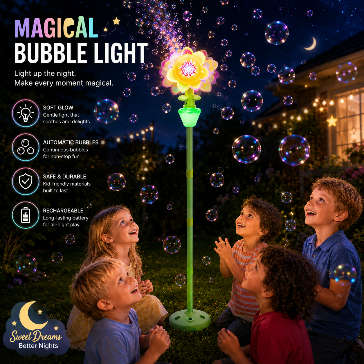 Magic Backyard Bubble Torch