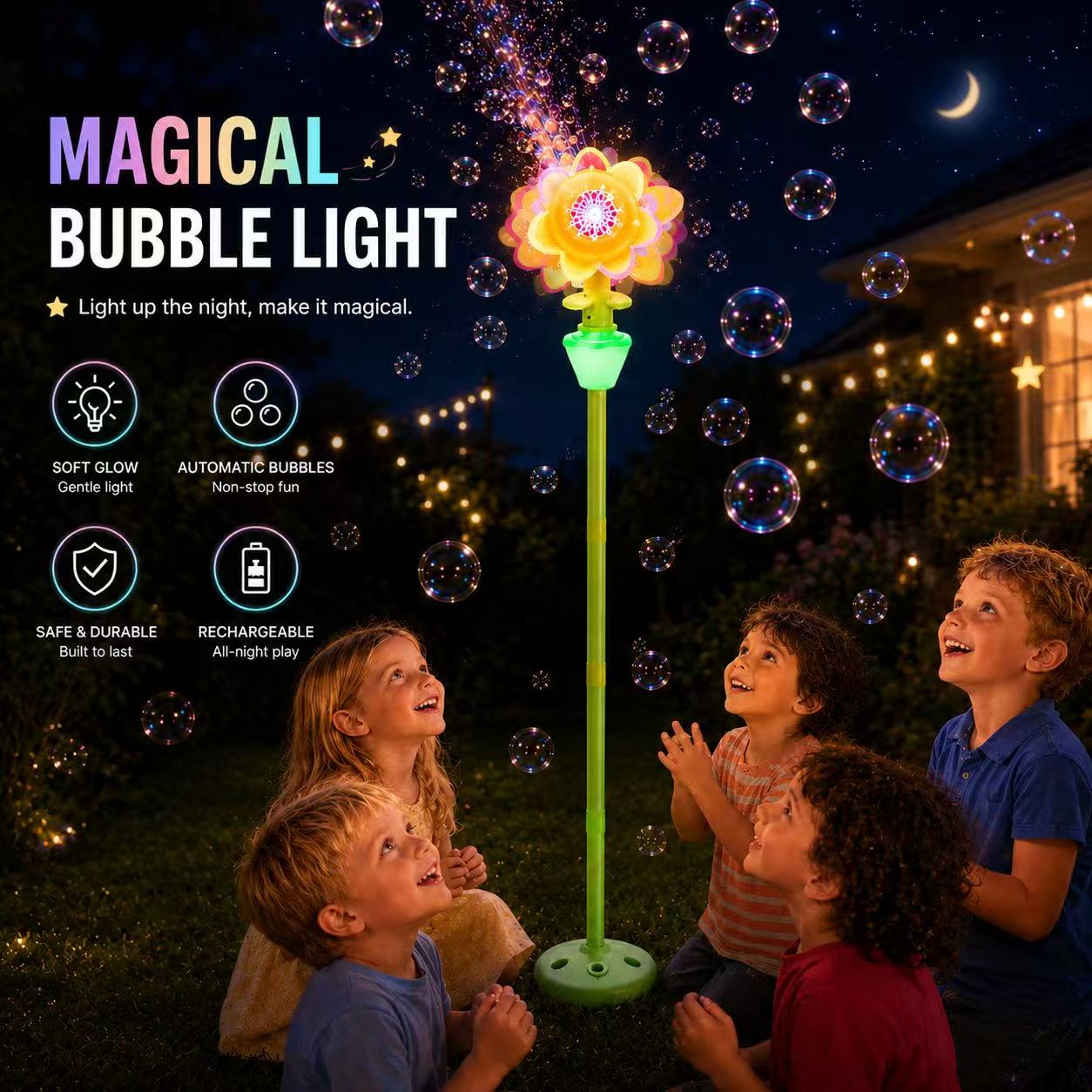 Magic Backyard Bubble Torch