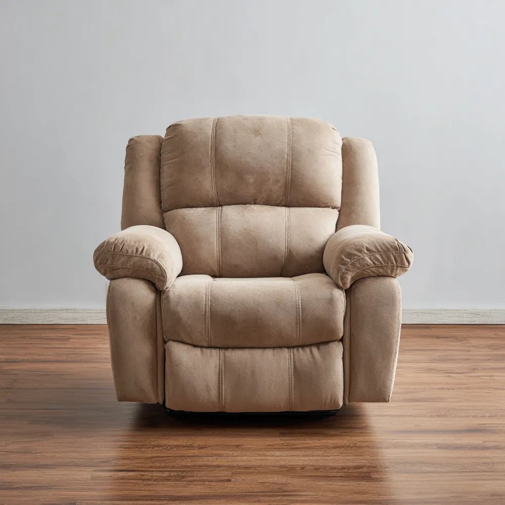 Relaxsessel Mikrofaser 85x90x100 cm - Beige