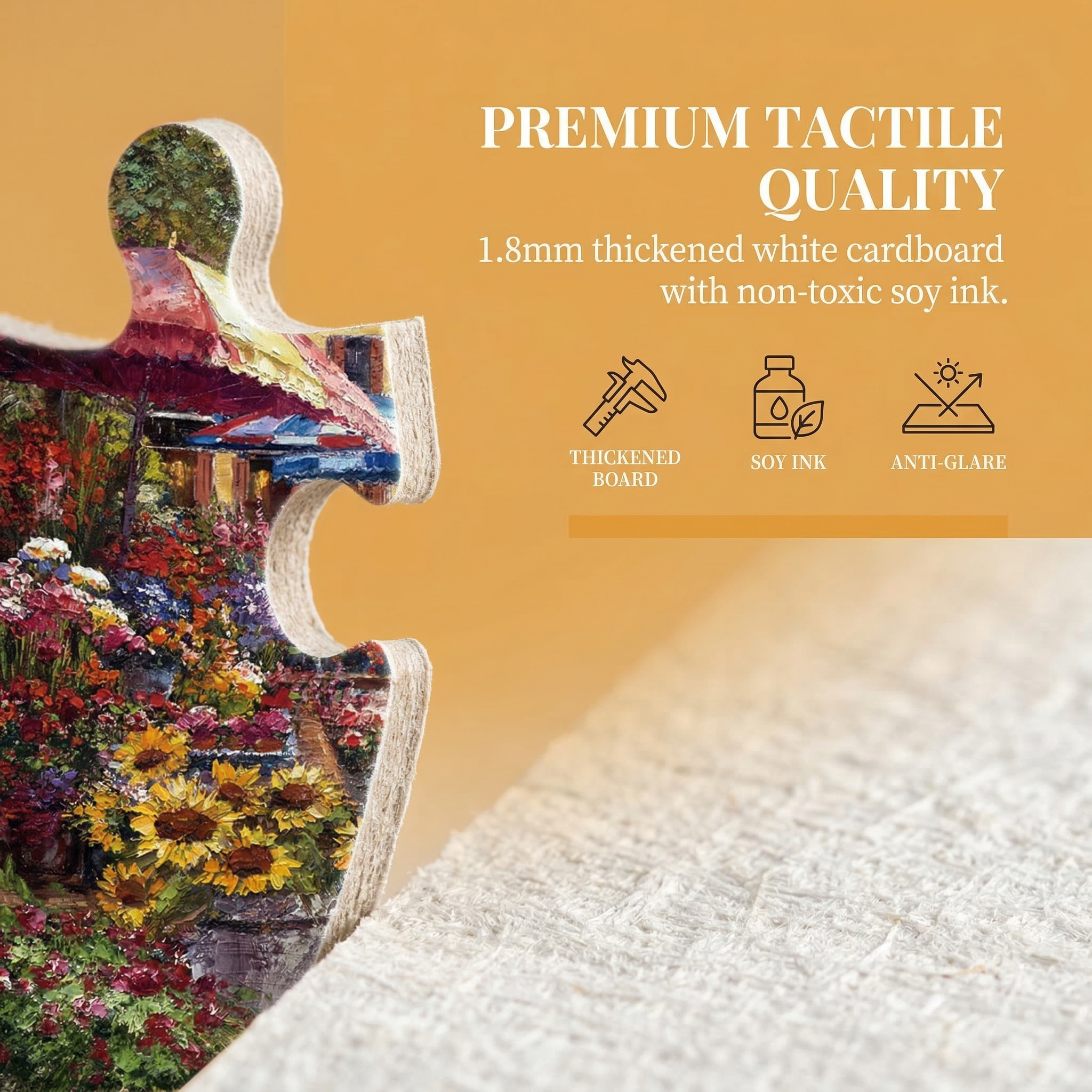 Provence Style Oil Painting Puzzle - 1000 Pieces - Children & Adults - Entertainment, Stress Relief, Brain Training 