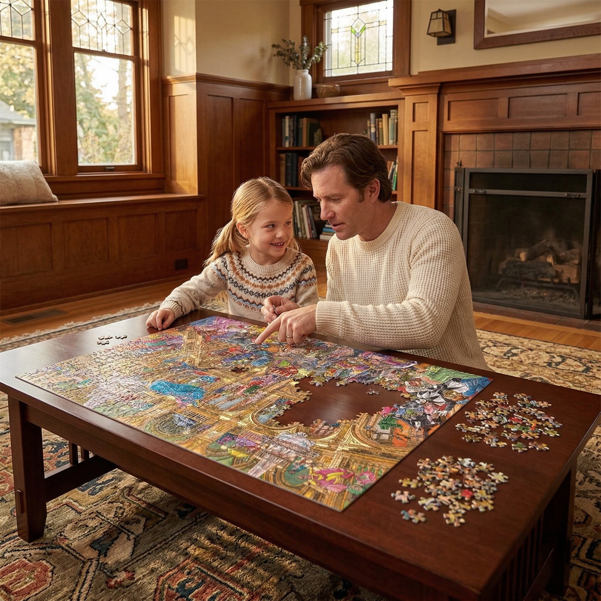 European Court-style Costumed Mask Ball Puzzle - 2000 Pieces 