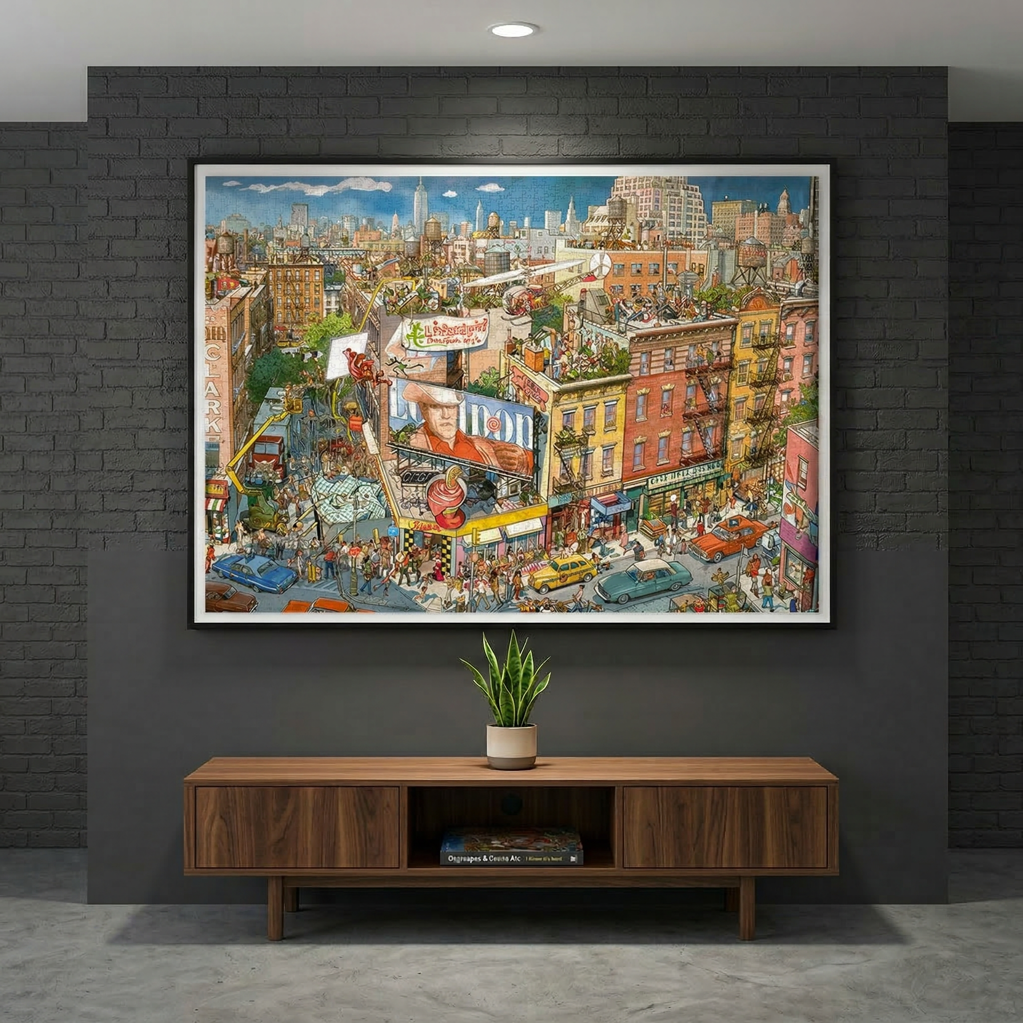 Artwork "Superhero Movies" - 2000-piece jigsaw puzzle 