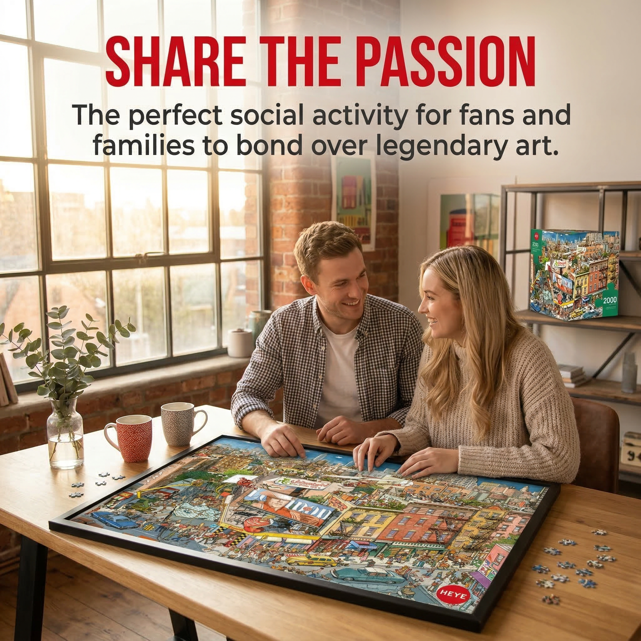 Artwork "Superhero Movies" - 2000-piece jigsaw puzzle 