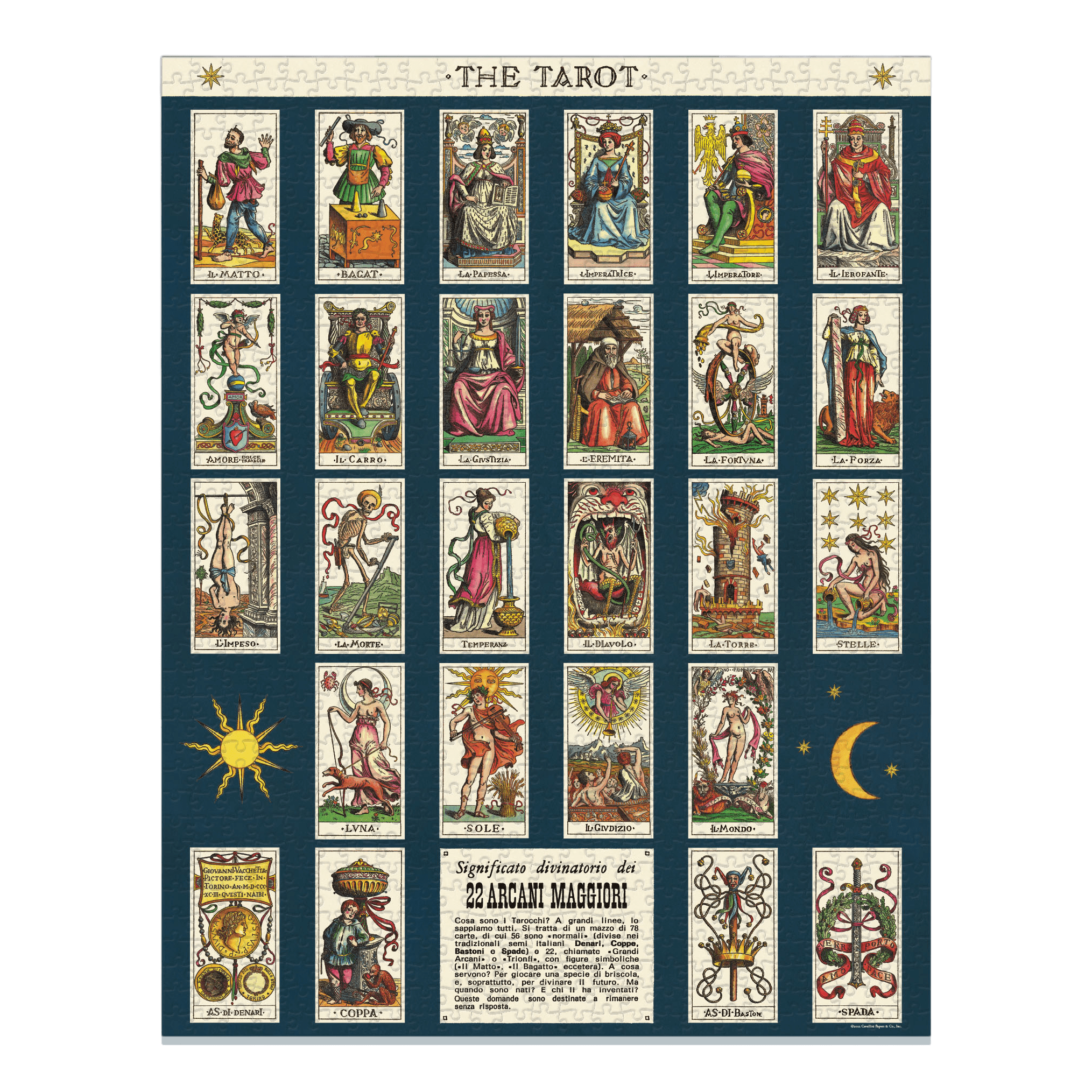 Custom 定制款 Vintage Tarot Puzzle