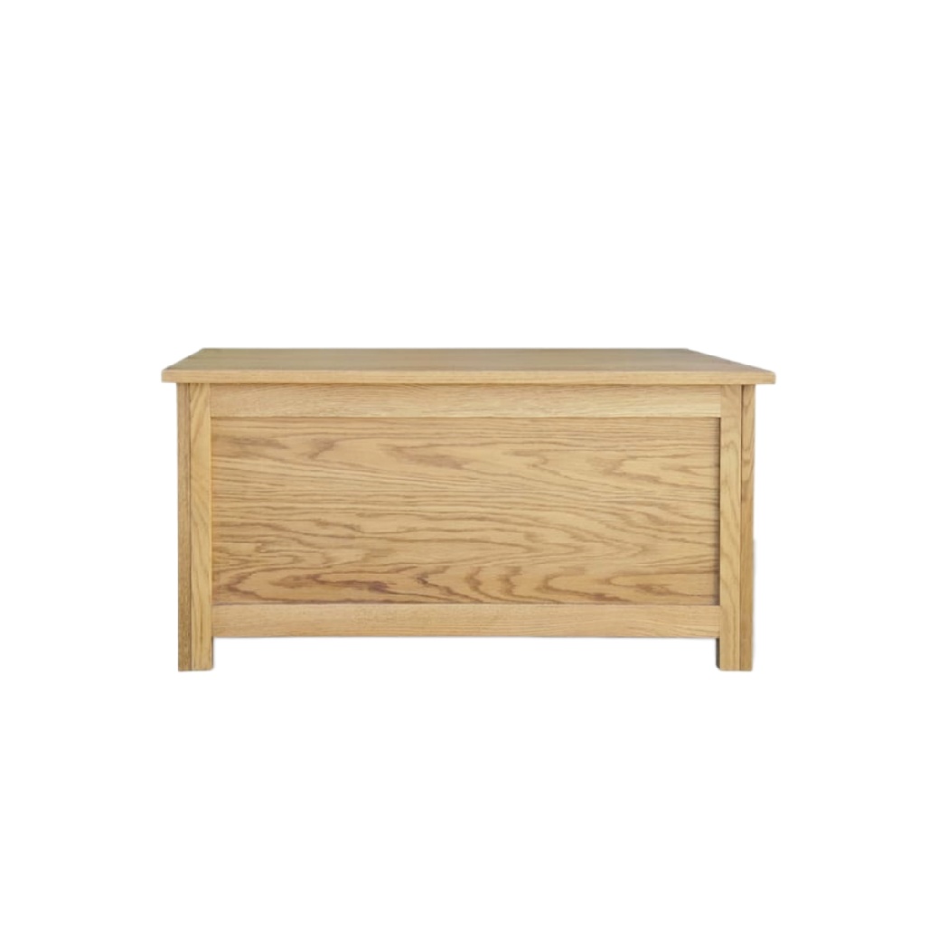 Coffre de rangement en bois clair - Design minimaliste-zonoxspace