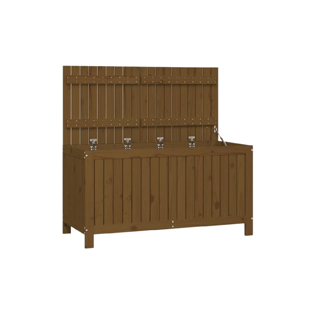 Large Outdoor Resin Deck Box - 120 Gallon Waterproof Storage Container, Dark Gray-briohabitat