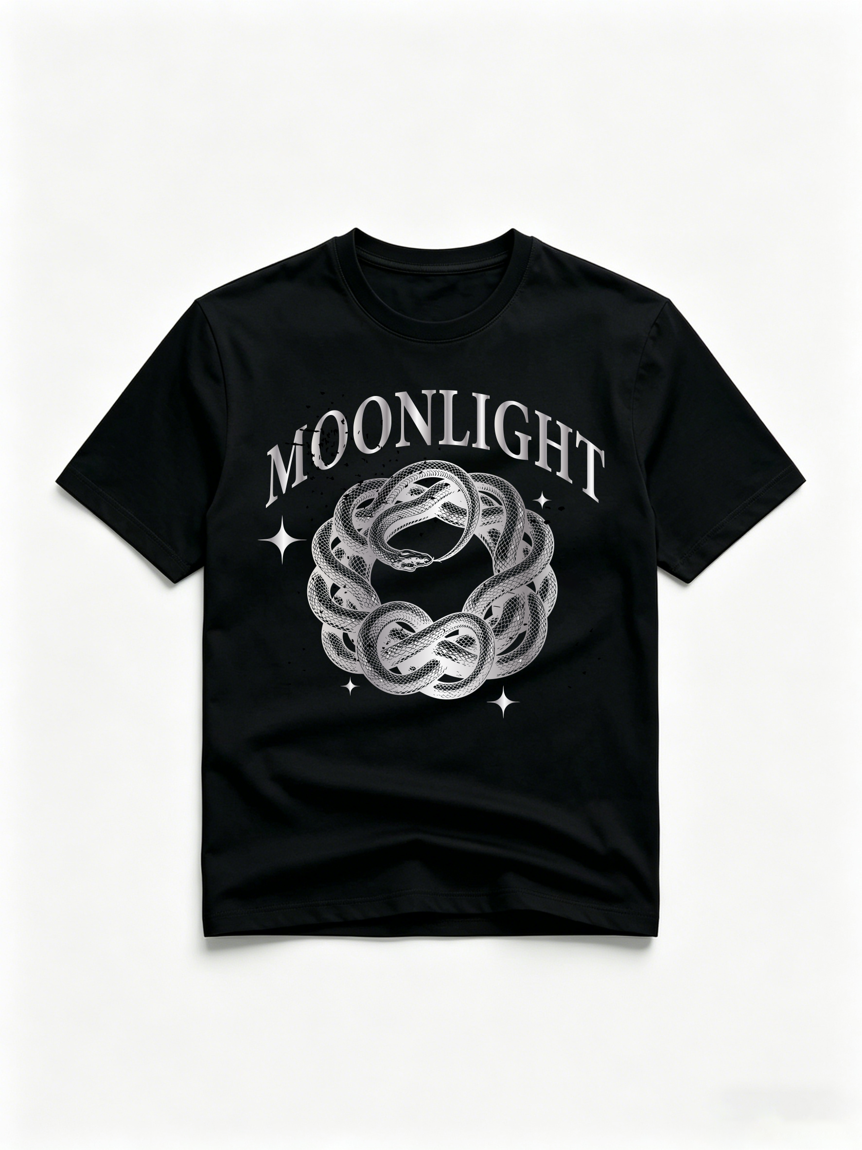 Healthy Fabric Crew Neck T-Shirt, Breathable Short Sleeve Top, S-5XL Plus Sizes Available