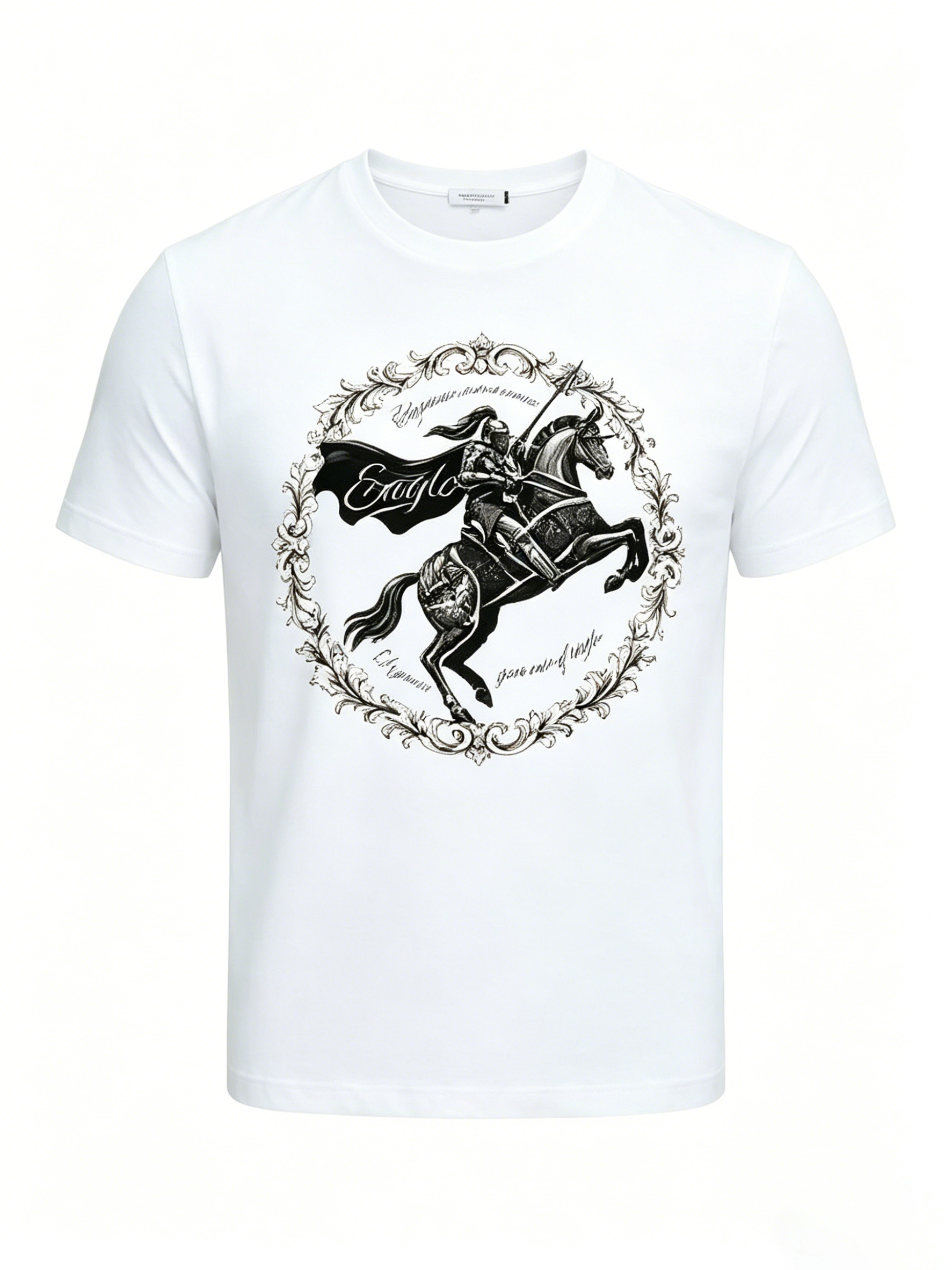 Trendy Two-Piece Set Short Sleeve T-Shirt & Trousers Luxury Inspired Design Breathable Lightweight S-5XL