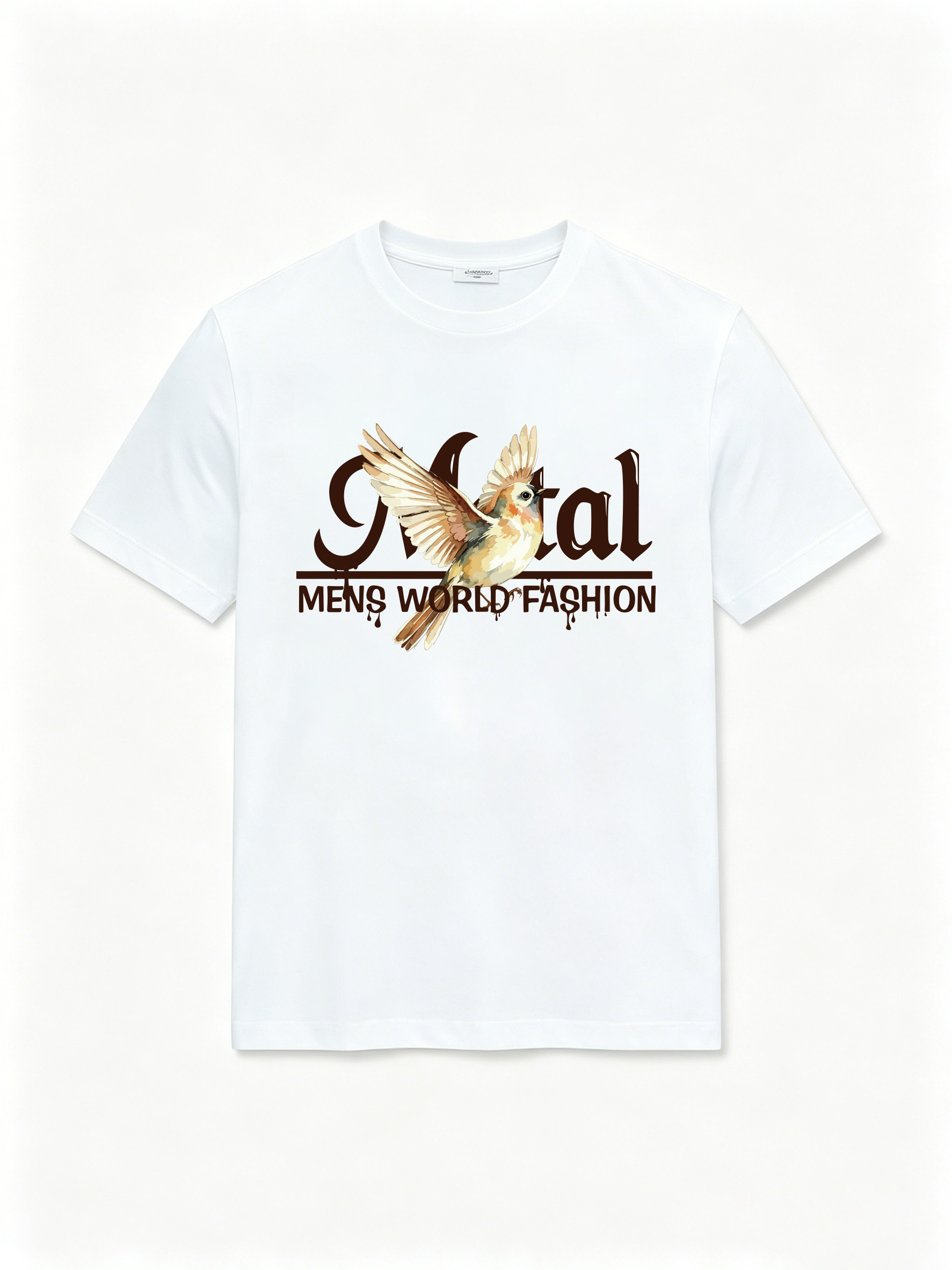 Short Sleeve T-Shirt & Pants Set Luxury Inspired Print Breathable Lightweight 2-Piece Outfit S-5XL