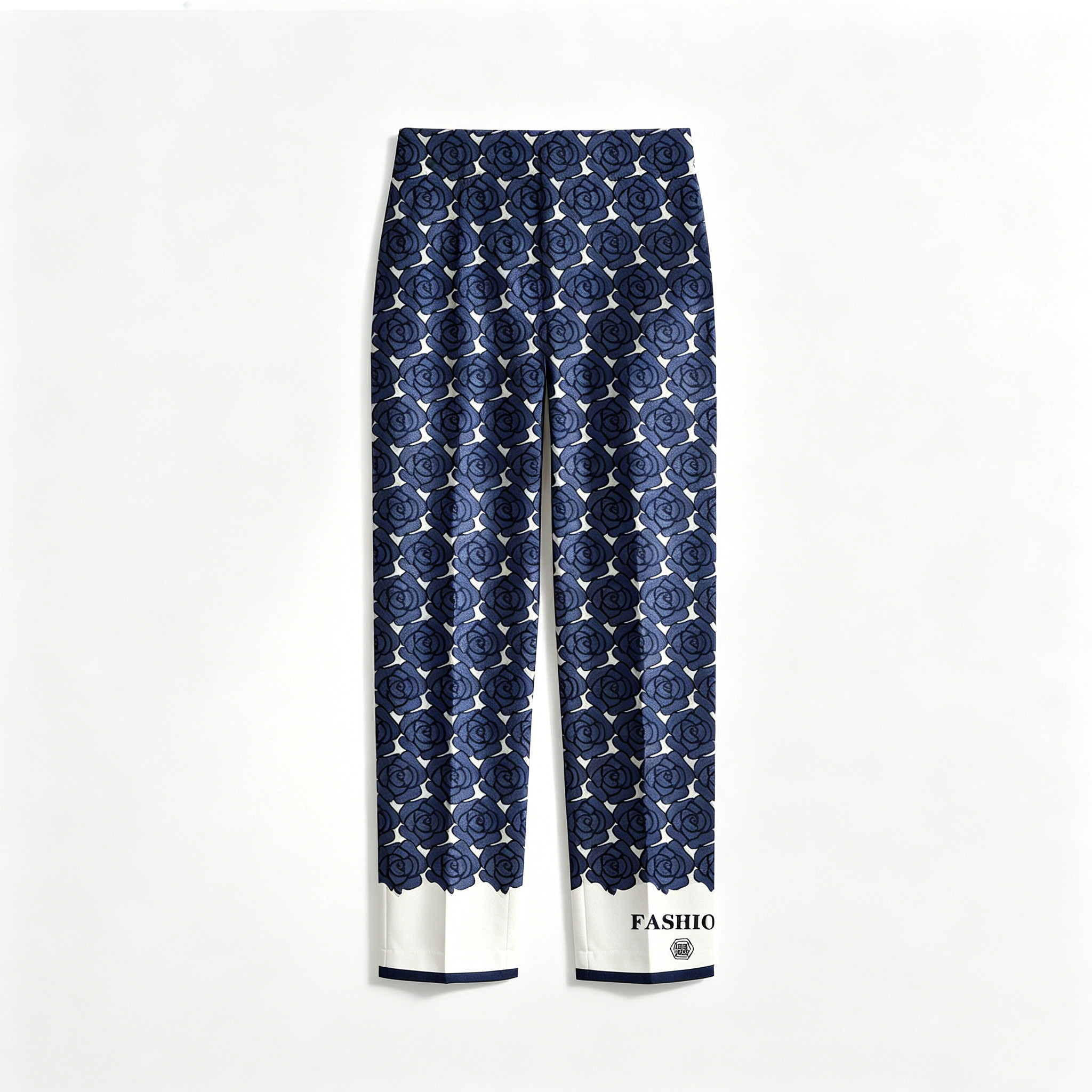 Collared Polo Shirt & Trousers Set — Luxury Brand-Style Printed Casual Sportswear, Sizes S–5XL (Including Plus Sizes)