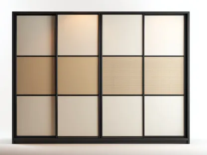 Armoire avec portes coulissantes 240x60x220 cm - usage intérieur - noir-beige-blanc - design contemporain-Cozymyhub