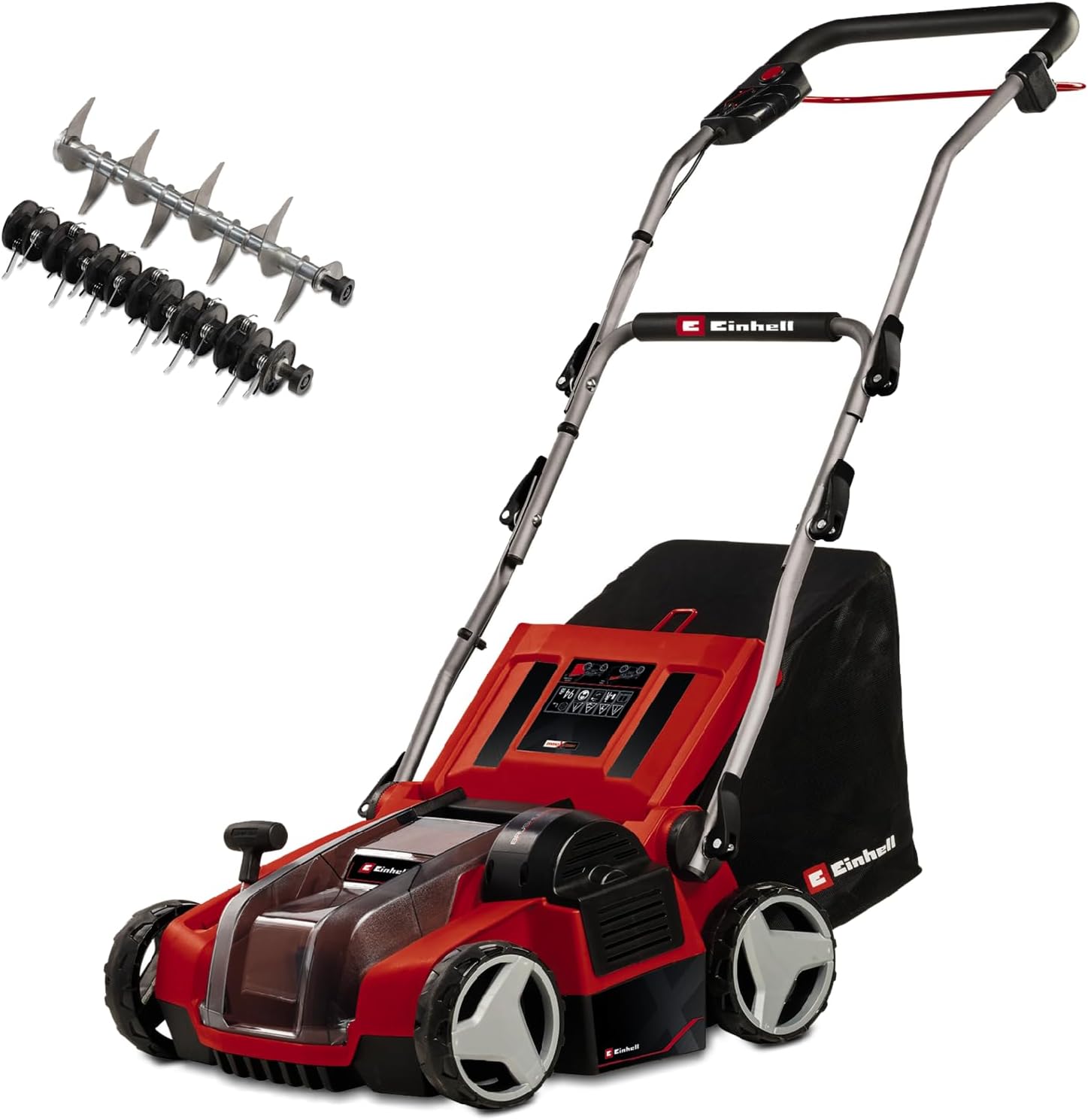 Einhell Akku-Vertikutierer-Lüfter GE-SA 36/35 Li-Solo Power X-Change (Li-Ion, 36 – Automatisch