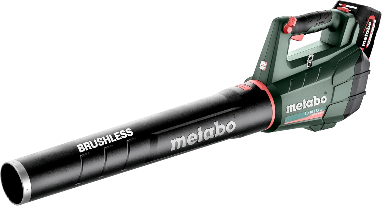 metabo Akku-Laubbläser LB 18 LTX BL - 601607650 - 18 V - Leiser Akku-Laubbläser  – Automatisch