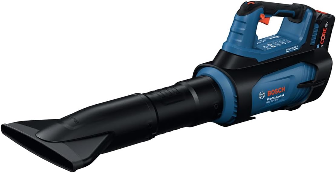 Bosch Professional Akku-Laubbläser GBL 18V-800 Solo Laubsauger – Automatisch