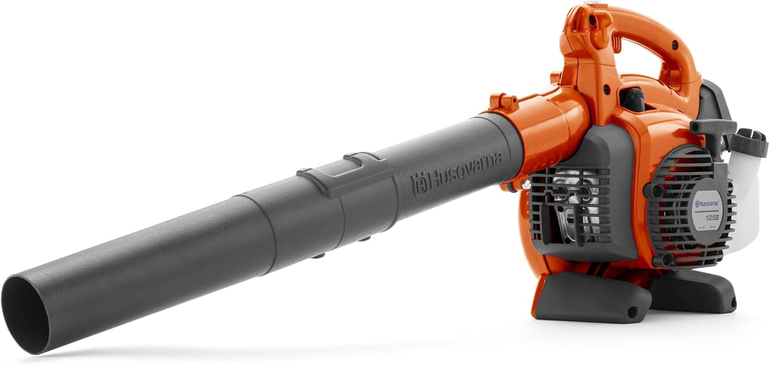 Husqvarna 125B Benzin-Laubbläser - 28cm3 2-Takt-Motor, 12,5 N Blaskraft, Smart S – Automatisch