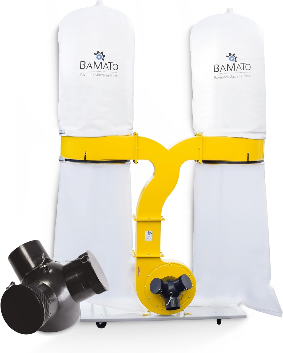 BAMATO Absauganlage AB-3900 Leistungsstarke Späneabsaugung für Holzbearbeitung I – Automatisch