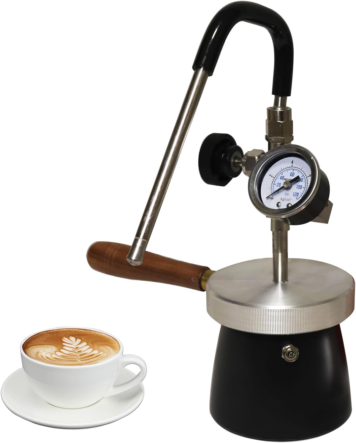 4-Bar-Dampfkochwasser-Aufschäummaschine Für Den Außenbereich, Milchaufschäumer U – Automatisch