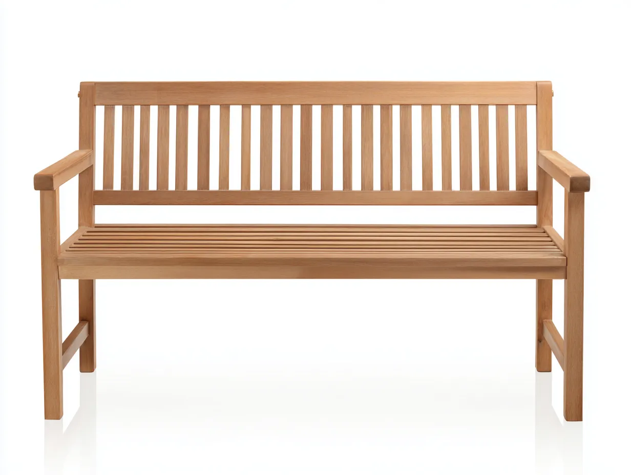 Panche da giardino - legno massello - 145x60x90 cm - naturale - design classico lineare-Cozyuphut