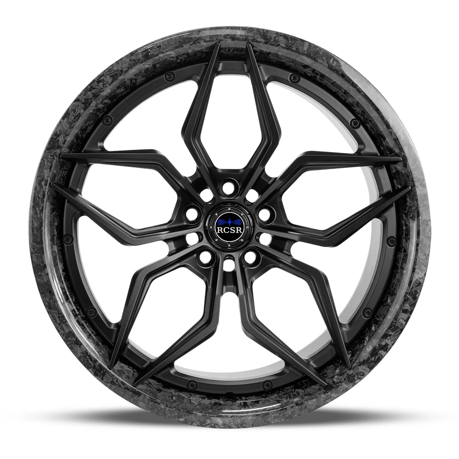 Custom Forged Carbon Wheel 20 22 24 26 Inch Car Wheel 5X130 6X139.7 5X114.3 5X120 for BMW Benz Porsche Ferrari Luxury Car