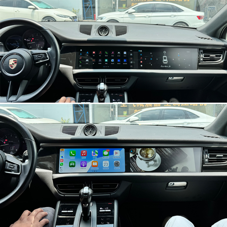 2018-2024 for Porsche Macan Custom Android Navigation Car Multimedia Player with Large Screen GPS DSP 128GB ROM