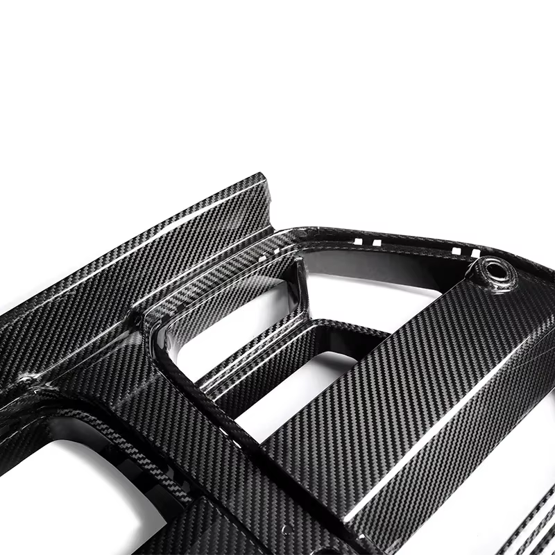 Carbon FiberFront Bumper Air Intake Grille for BMW M3 G80/M4 G82 Mesh Grille Car Auto Parts Accessories