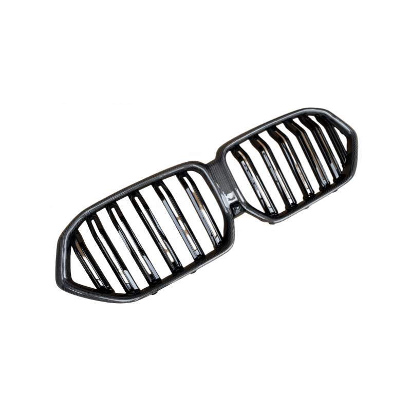 True Carbon Fiber Front Bumper Grille Air Intake Grille for BMW X6 G06 LCI
