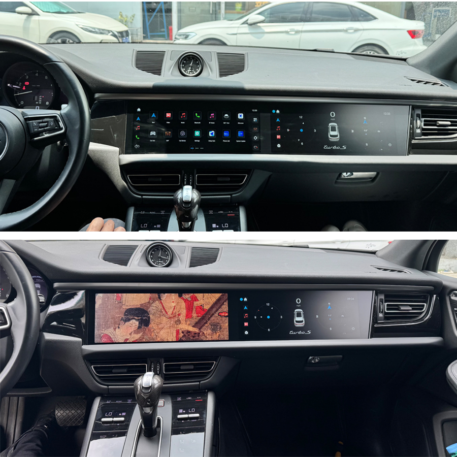 2018-2024 for Porsche Macan Custom Android Navigation Car Multimedia Player with Large Screen GPS DSP 128GB ROM