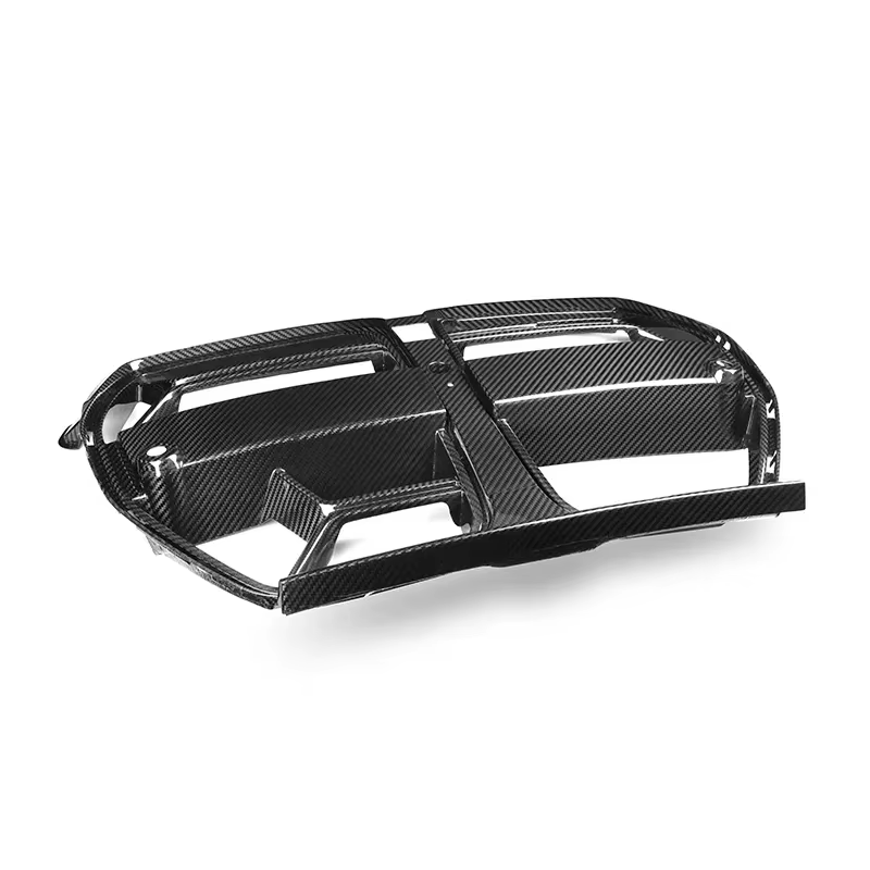 Carbon FiberFront Bumper Air Intake Grille for BMW M3 G80/M4 G82 Mesh Grille Car Auto Parts Accessories