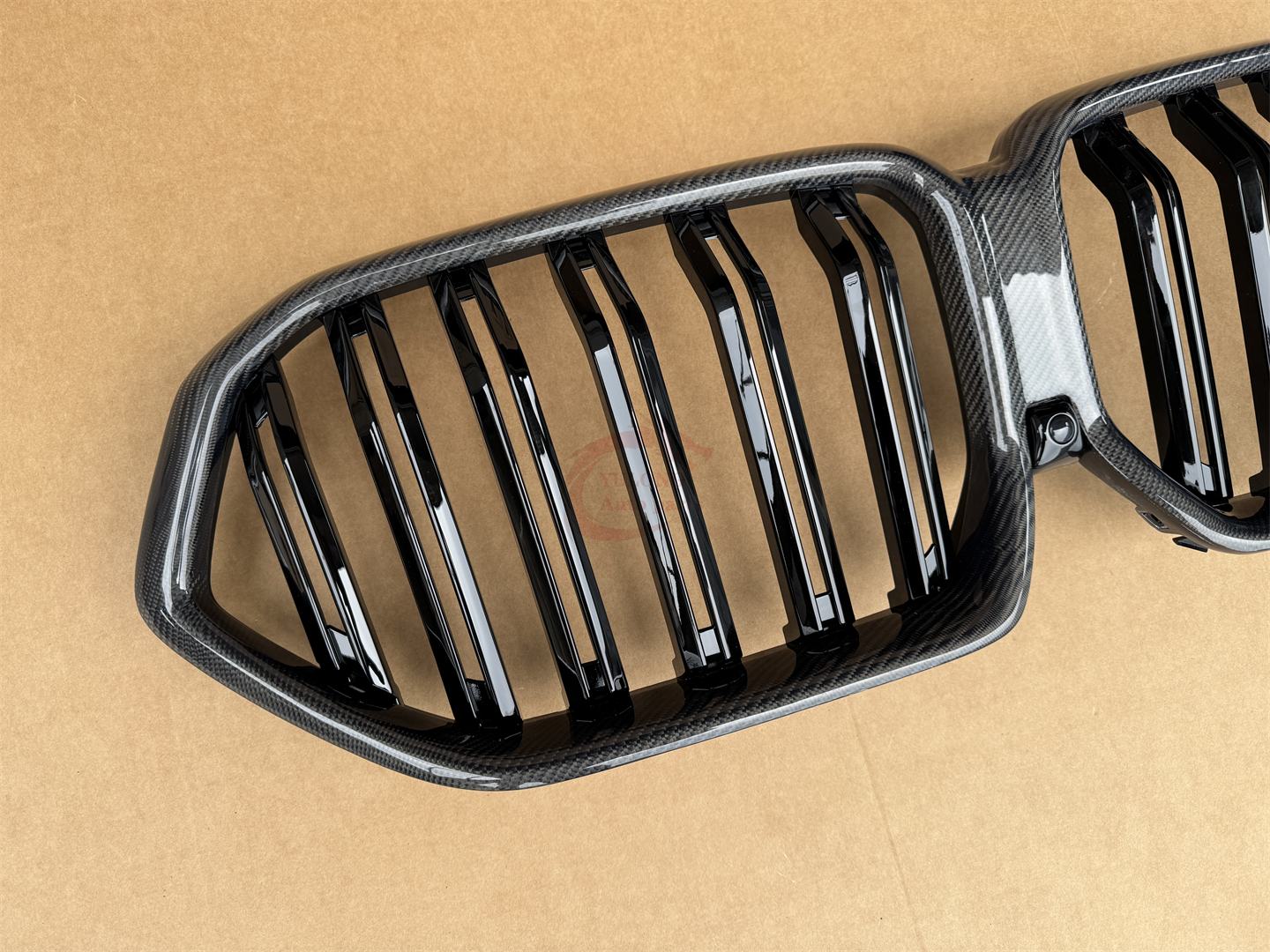 True Carbon Fiber Front Bumper Grille Air Intake Grille for BMW X6 G06 LCI