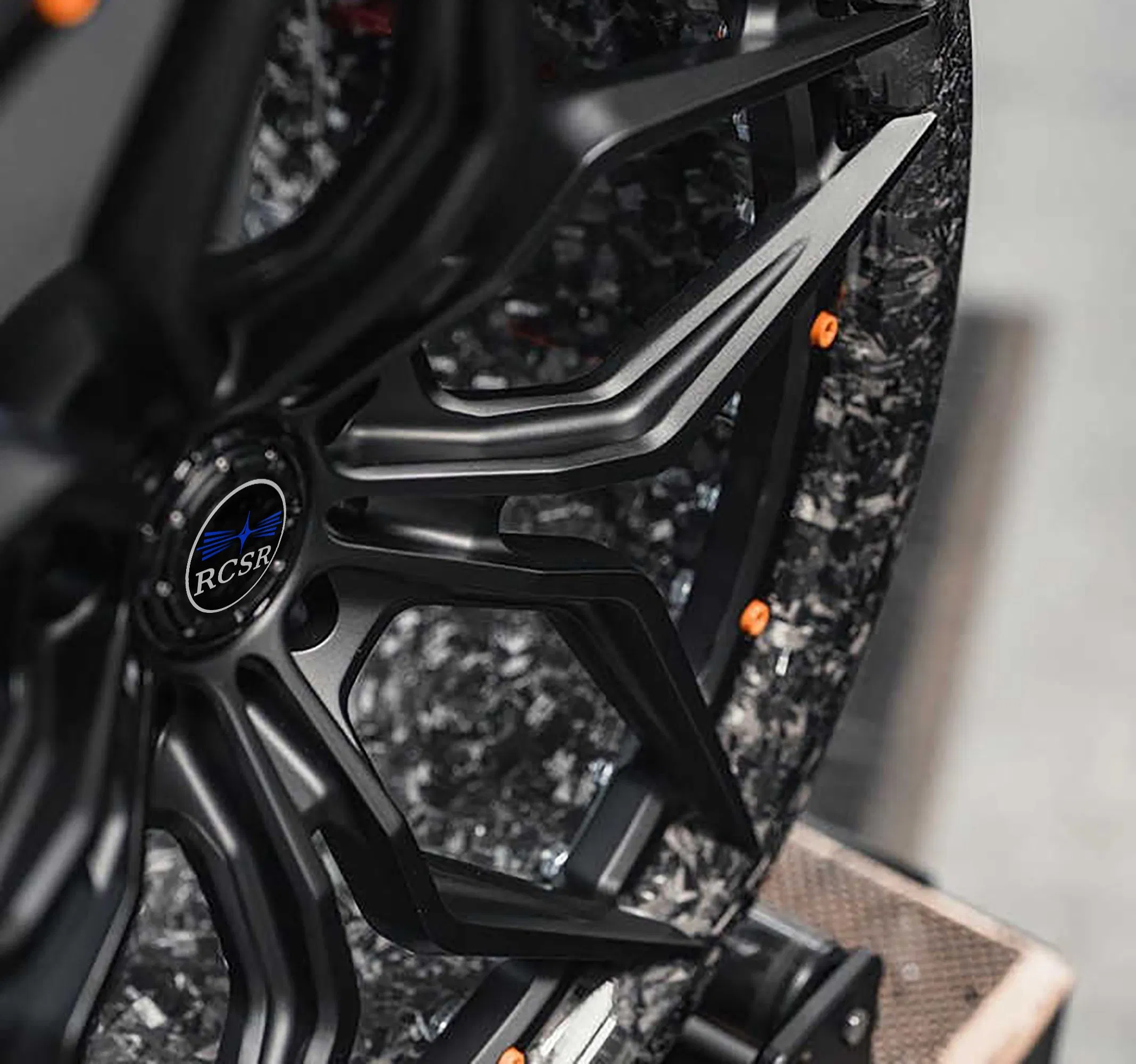 Custom Forged Carbon Wheel 20 22 24 26 Inch Car Wheel 5X130 6X139.7 5X114.3 5X120 for BMW Benz Porsche Ferrari Luxury Car