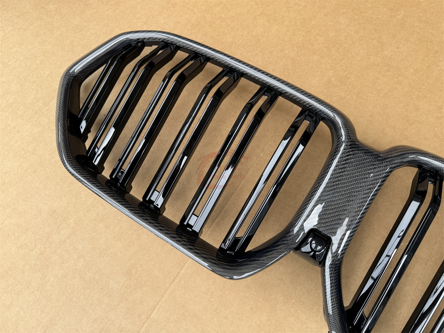 True Carbon Fiber Front Bumper Grille Air Intake Grille for BMW X6 G06 LCI