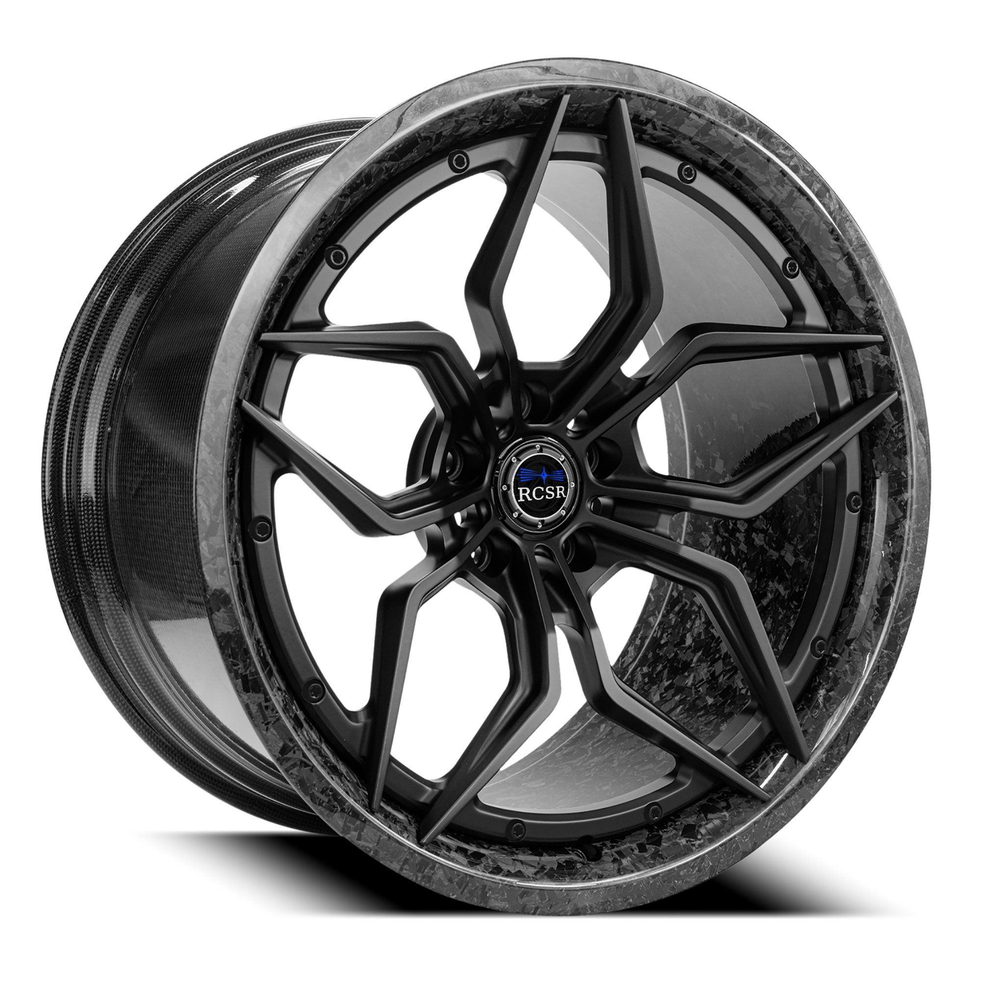 Custom Forged Carbon Wheel 20 22 24 26 Inch Car Wheel 5X130 6X139.7 5X114.3 5X120 for BMW Benz Porsche Ferrari Luxury Car