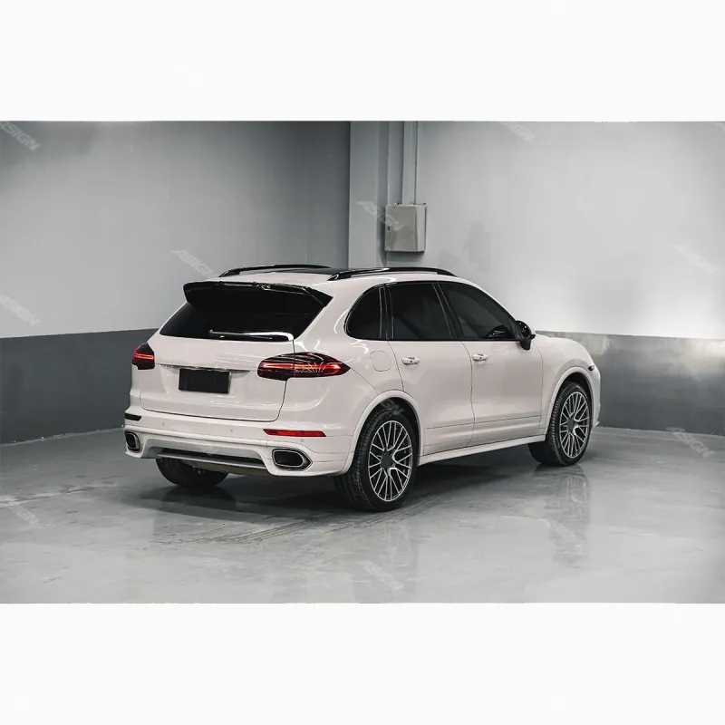 Brand New 9Y0.1 SD Double Bar Light Front Bumper Kit for Porsche Cayenne 958.1 Car Bumpers