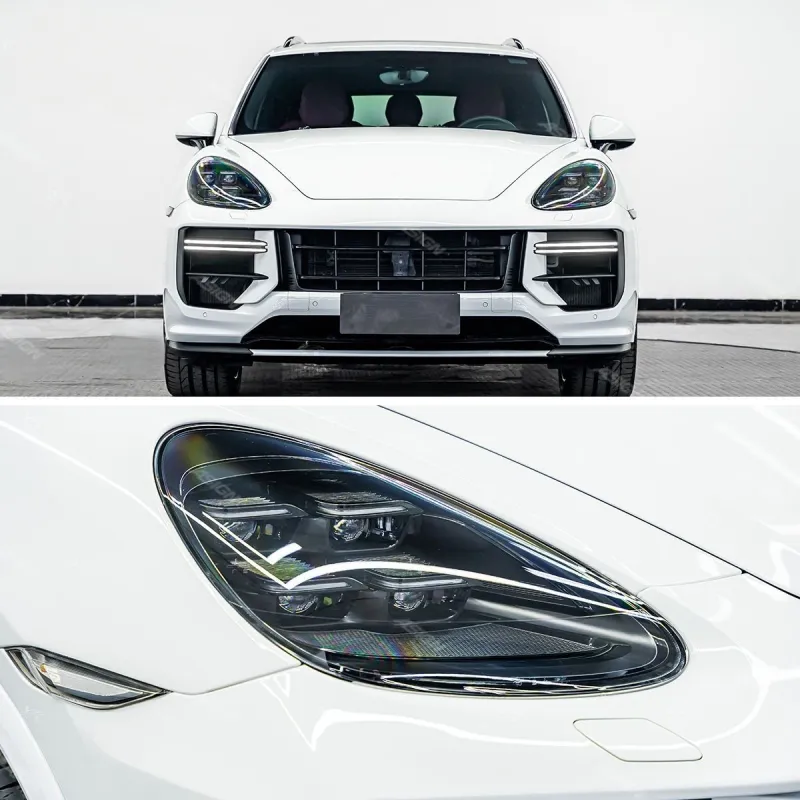 2025 Style Matrix LED Headlights for Porsche Cayenne 958.1 2011–2014 Upgrade