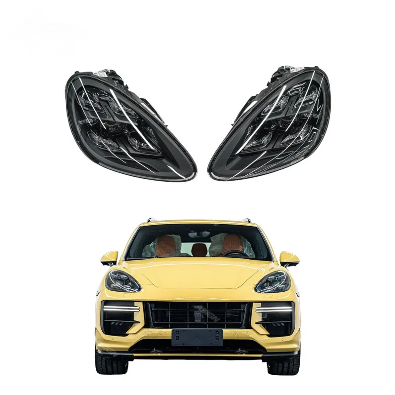 Matrix LED Headlight Conversion Kit for Porsche Cayenne 958.1 (2011–2014) – 2023 Style Upgrade