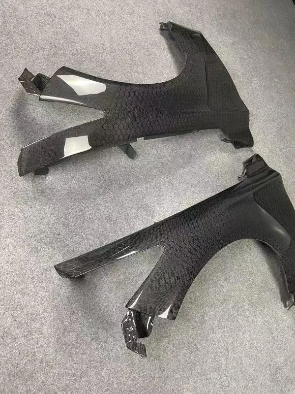 High Quality Body Kit Carbon Fiber Forged Honeycomb  Side Fenders for  Infiniti Q50 Perfect Fitment
