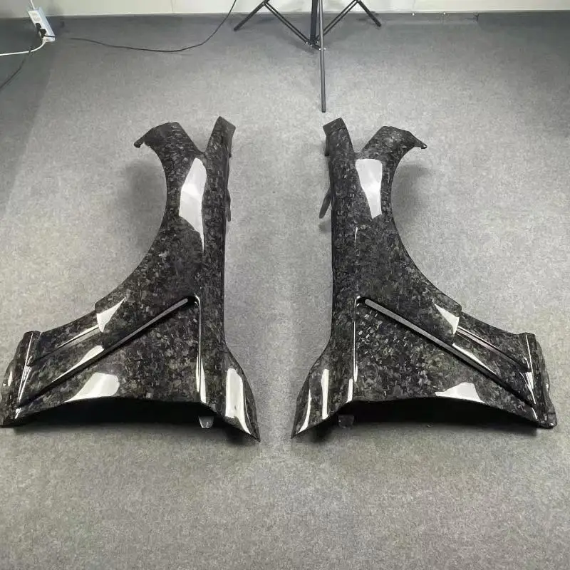 High Quality Body Kit Carbon Fiber Forged Honeycomb  Side Fenders for  Infiniti Q50 Perfect Fitment