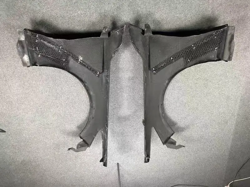 High Quality Body Kit Carbon Fiber Forged Honeycomb  Side Fenders for  Infiniti Q50 Perfect Fitment