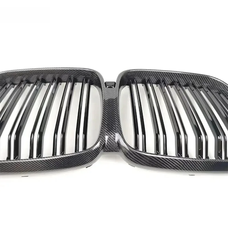 Suitable for 2018-2023 BMW G05 X5 High Quality Carbon Fiber Double Bar Grille
