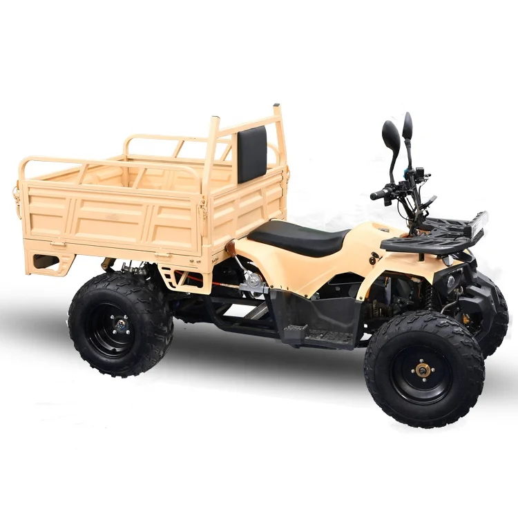 New Arrival 2000W 72V Electric 2WD ATV Quad Bike Adult with LED Light CE Certified Farm Adults All-Terrain Vehicle