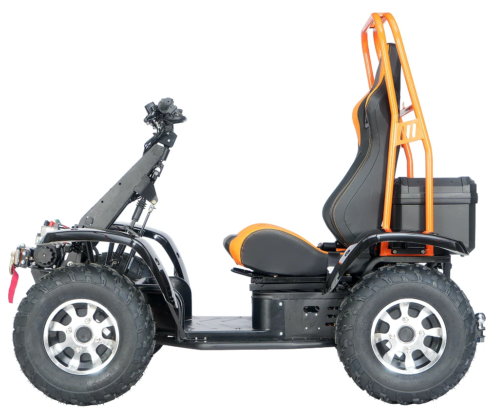5KW 60V 4WD Electric with 6000W Motor Power 50km/h Farm Use CE 4*4 ATV COC EEC Certified Max Load 200kg 