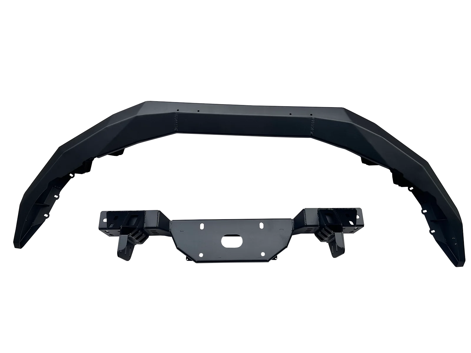 Steel Bull Bar Front Bumper for Ranger T9 | Heavy Duty Steel Bull Bar | Winch Ready & Off-Road Protection