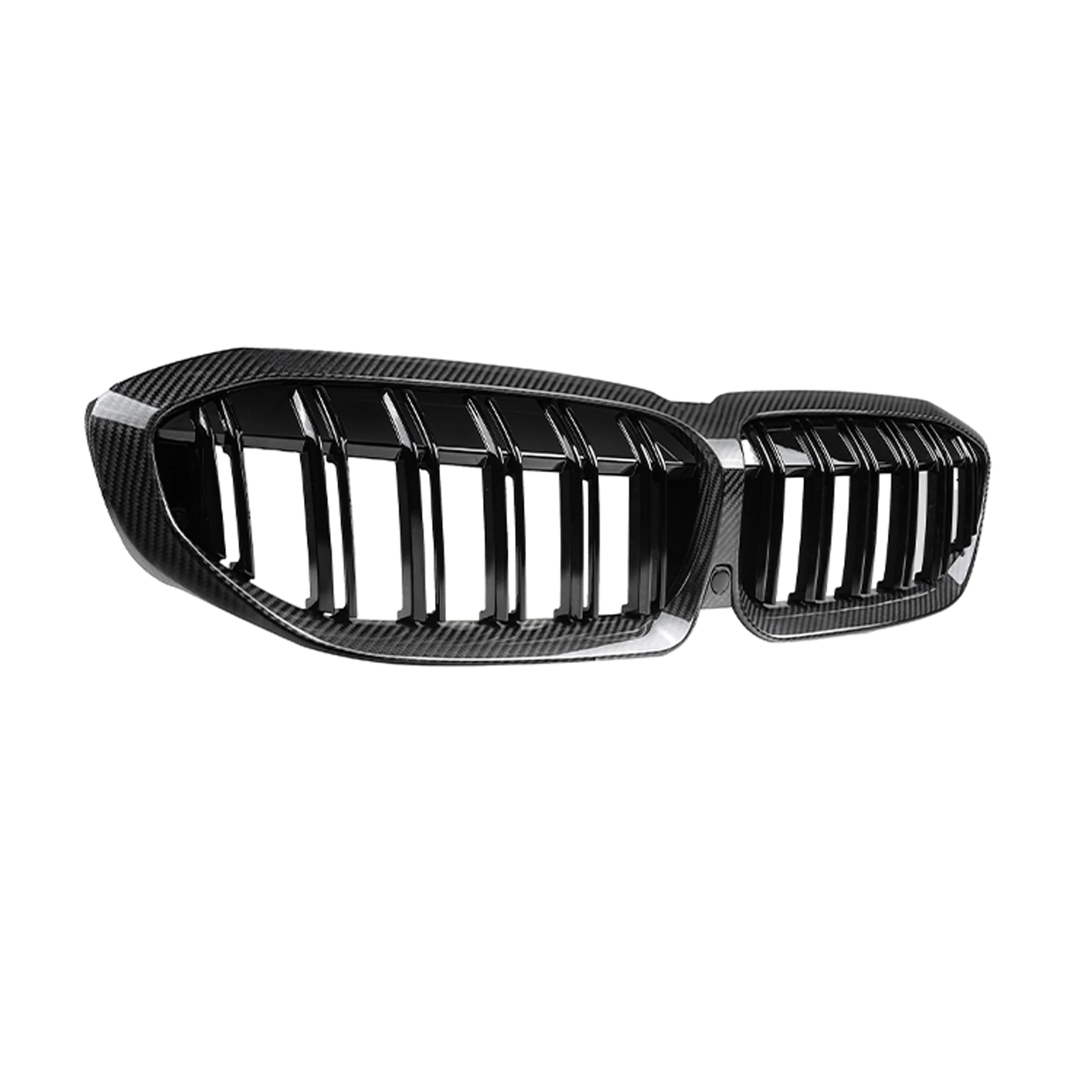 Suitable for 2019-2022 BMW 3 Series G20 G28 High Quality Carbon Fiber Double Bar Grille