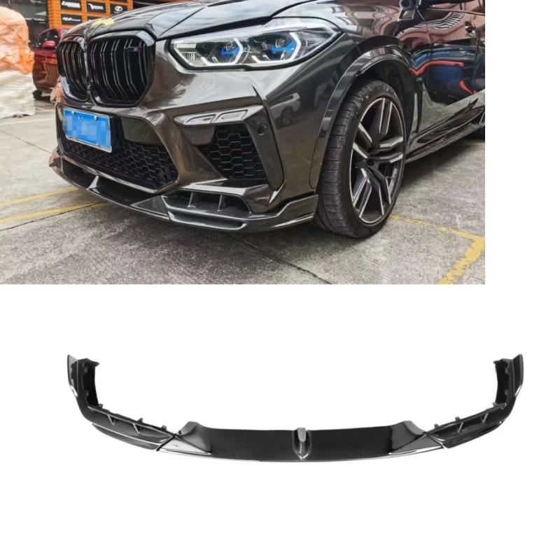 X5M F95 Carbon Fiber Bodykit LD Style Front Lip Fit for Bmw X5M F95 2020 2021 2022 2023 X5M F95 Front Bumper Lip