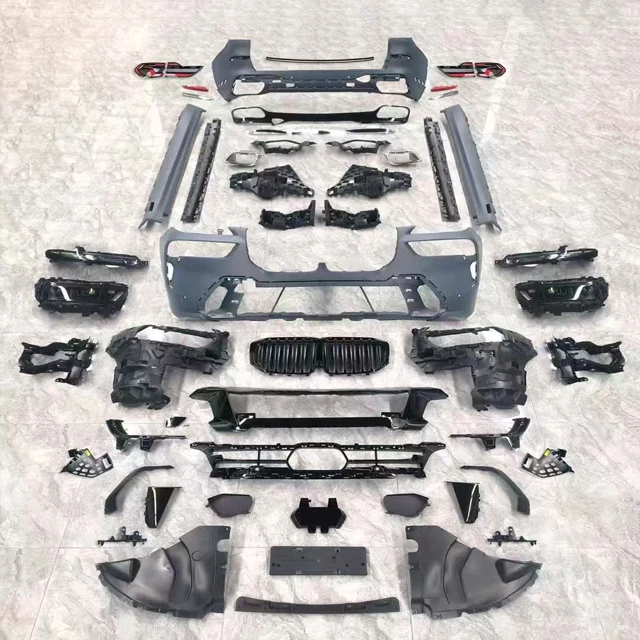 Body Kit for BMW X7 (19-22y) G07 Facelift G07LCI (23 Models) Surround Kit Headlights Taillights